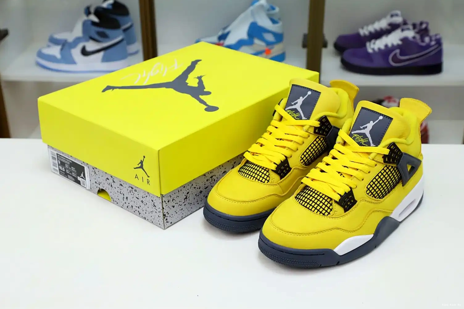 Kimikick AIR AIR RETRO 'LIGHTNING' JORDAN 2021 JORDAN 4 0619